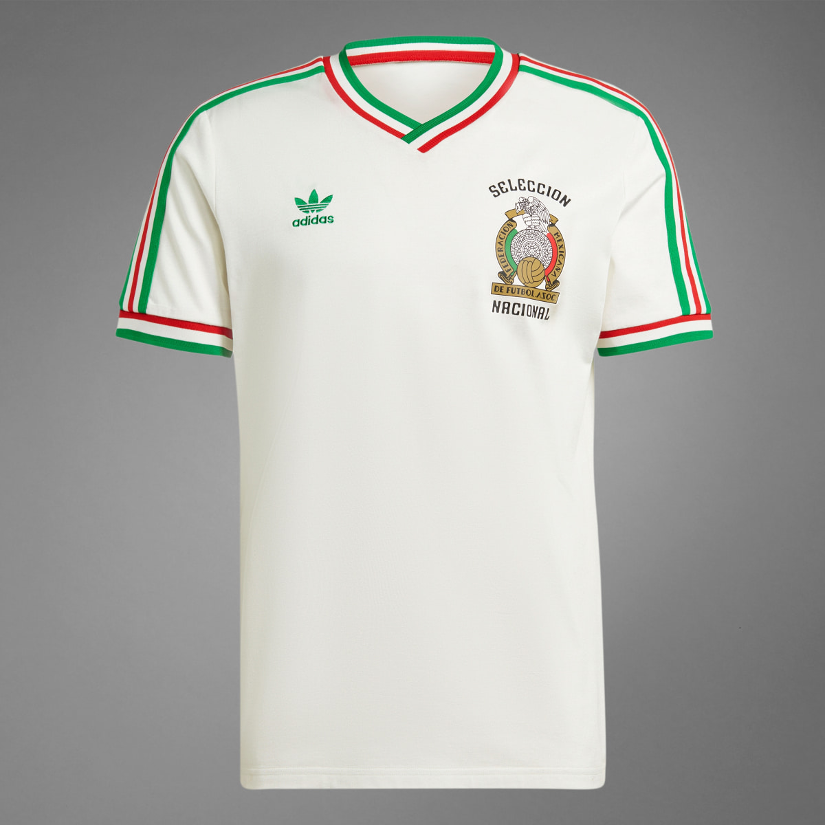 Adidas Jersey Visitante Selección Nacional México 1985. 12