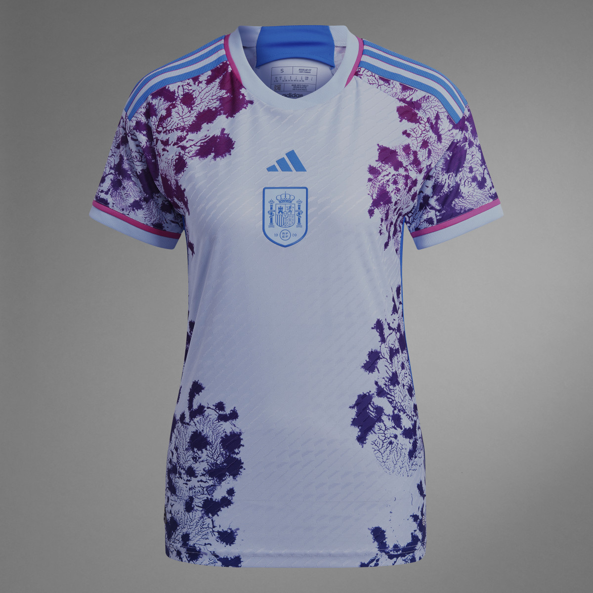 Adidas Maillot Extérieur équipe féminine Espagne 23 Authentique. 12