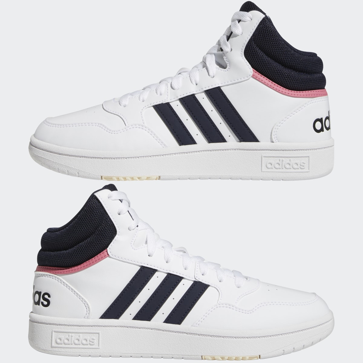 Adidas Hoops 3.0 Mid Classic Shoes. 8