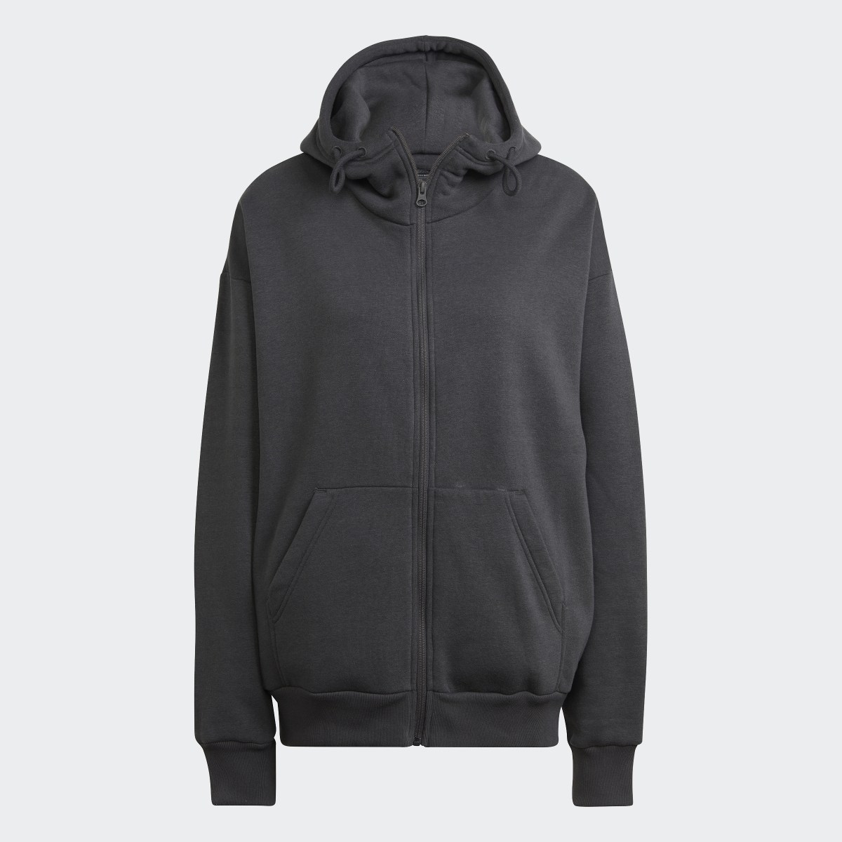 Adidas Felpa con cappuccio Studio Lounge Fleece Full-Zip. 5