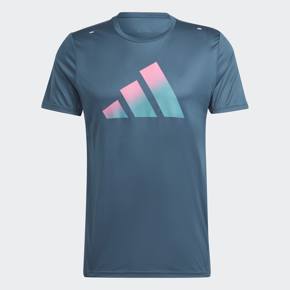 Adidas Run Icons 3 Bar Logo T-Shirt. 5