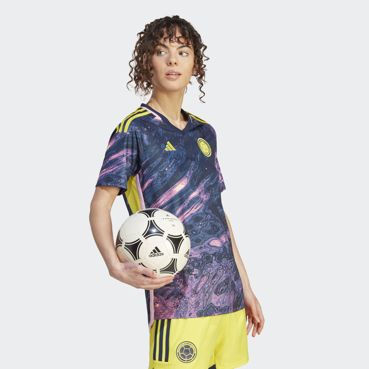 Adidas Colombia Women's Team 23 Away Jersey. 7