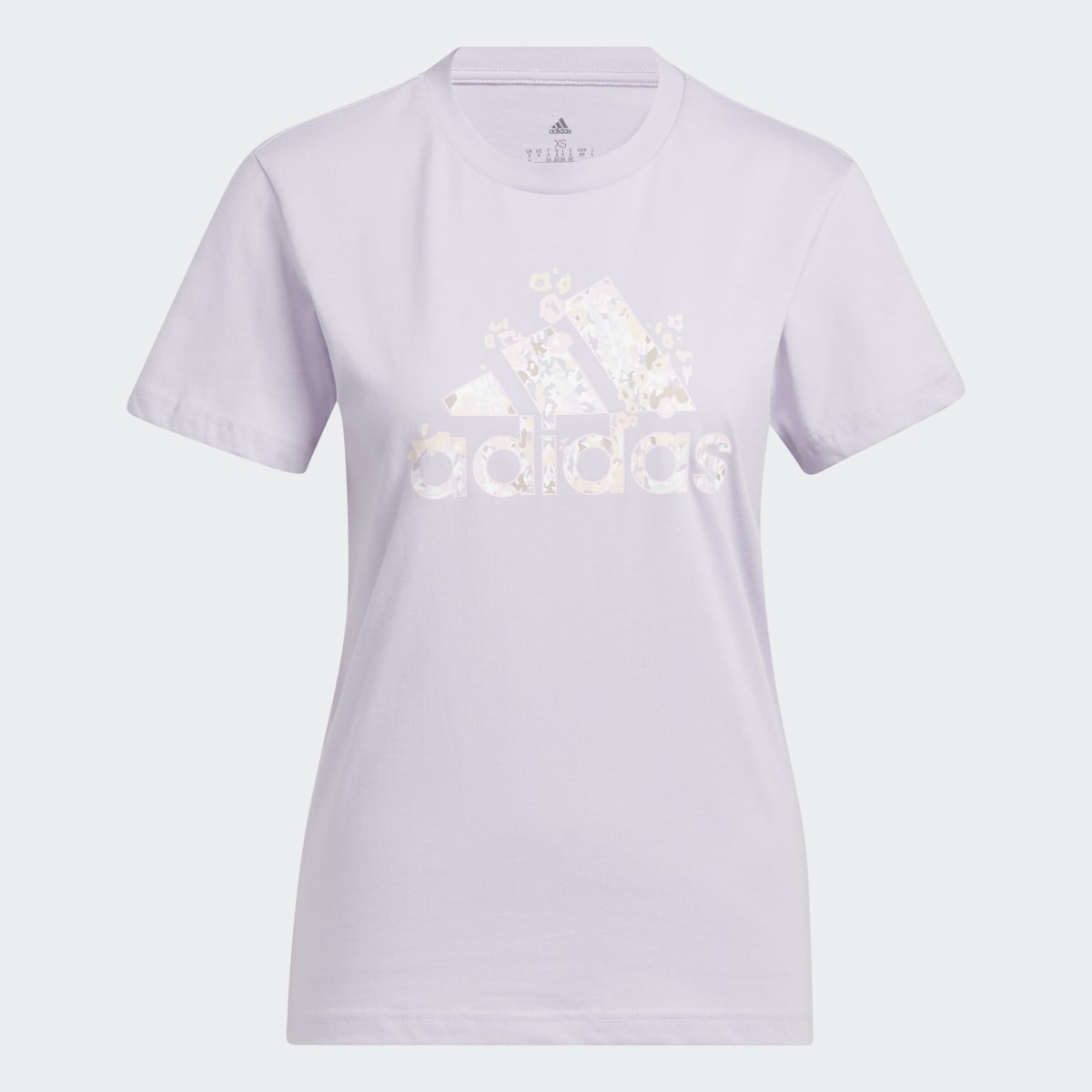 Adidas Floral Badge of Sport Graphic Tee. 5