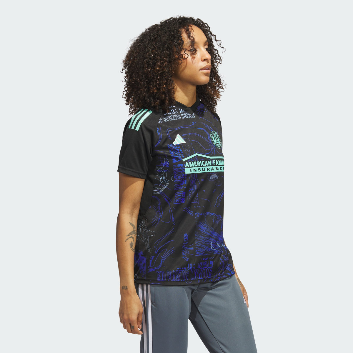 Adidas Atlanta United One Planet Jersey. 4