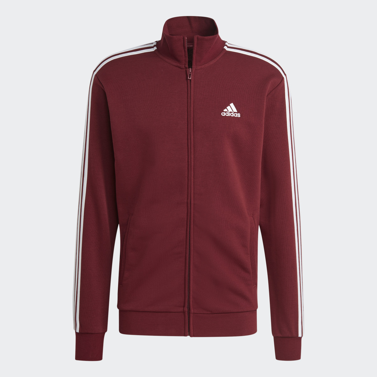 Adidas Basic 3-Streifen French Terry Trainingsanzug. 6