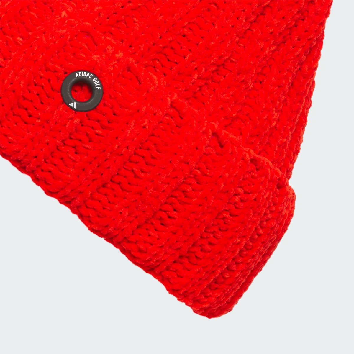 Adidas Chenille Cable-Knit Pom Beanie. 4