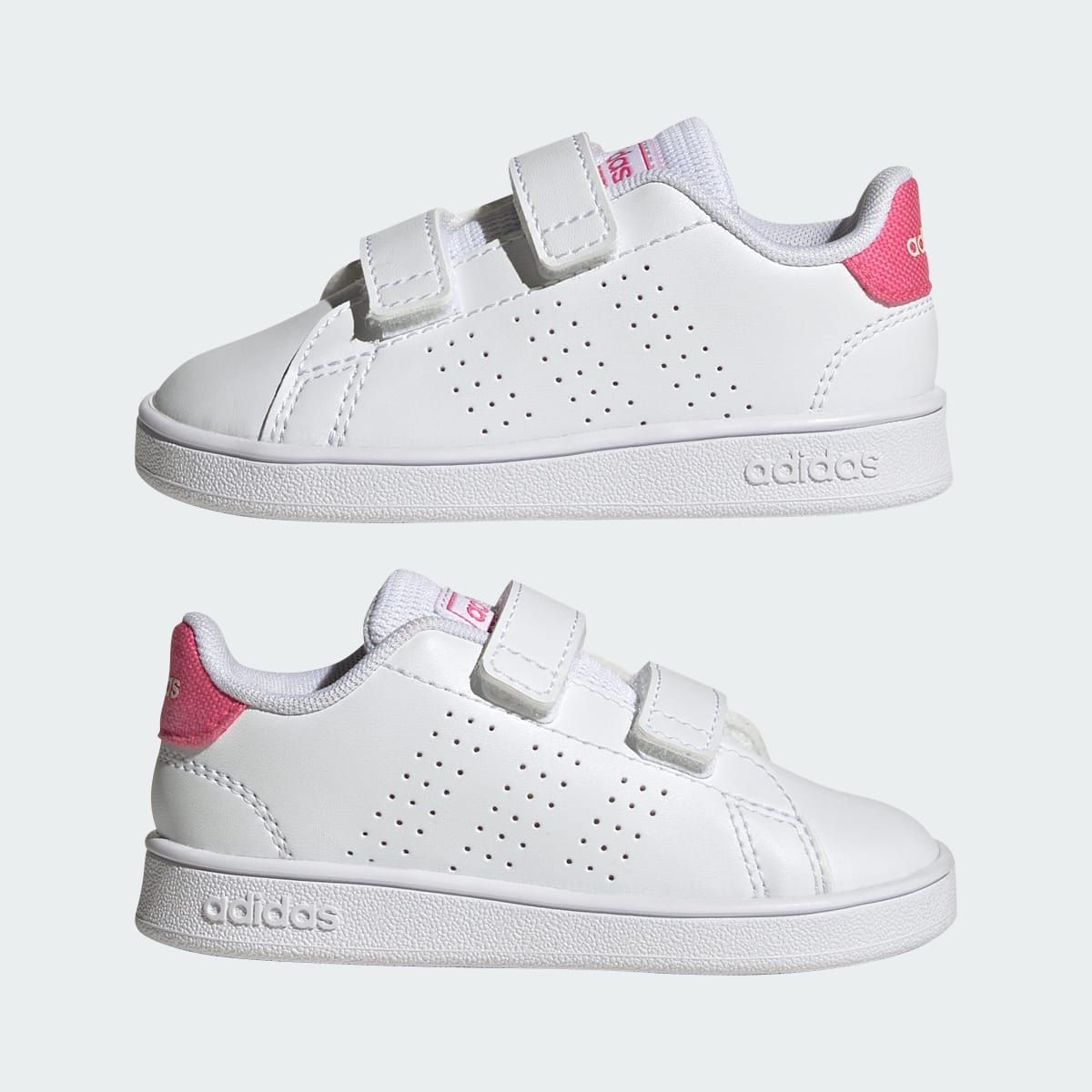 Adidas Advantage Lifestyle Court Two Hook-and-Loop Schuh. 8