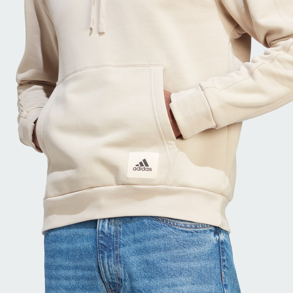 Adidas Lounge Fleece Hoodie. 7