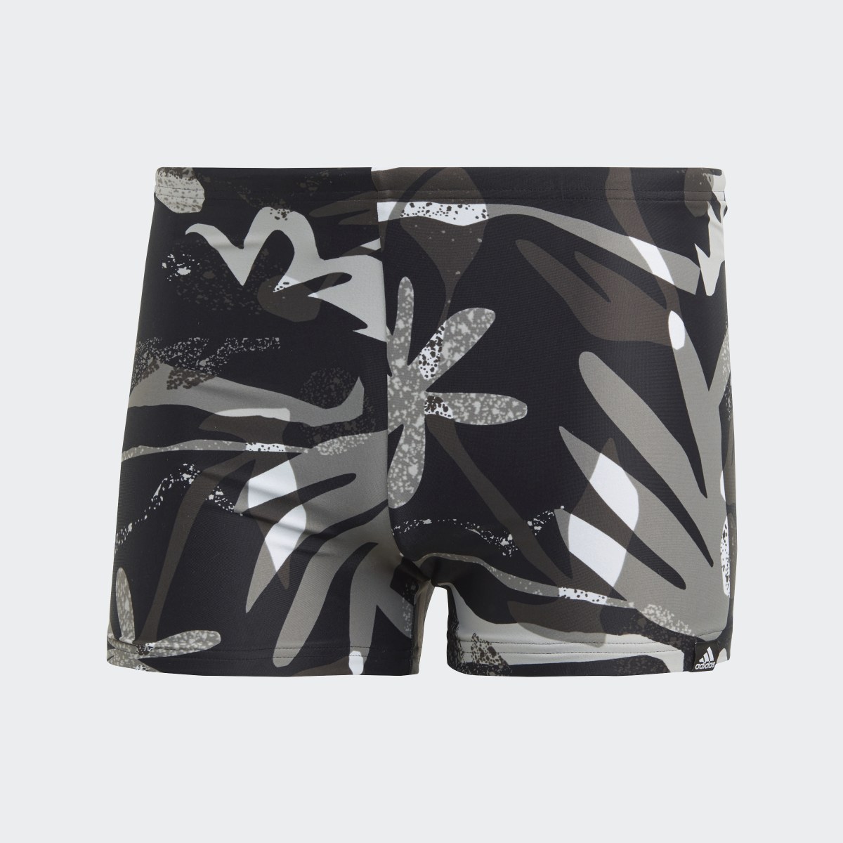 Adidas Floral Graphic Boxer-Badehose. 4