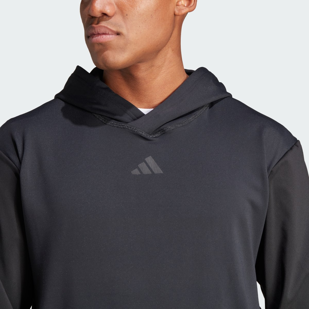 Adidas CORDURA Workout Hoodie. 7