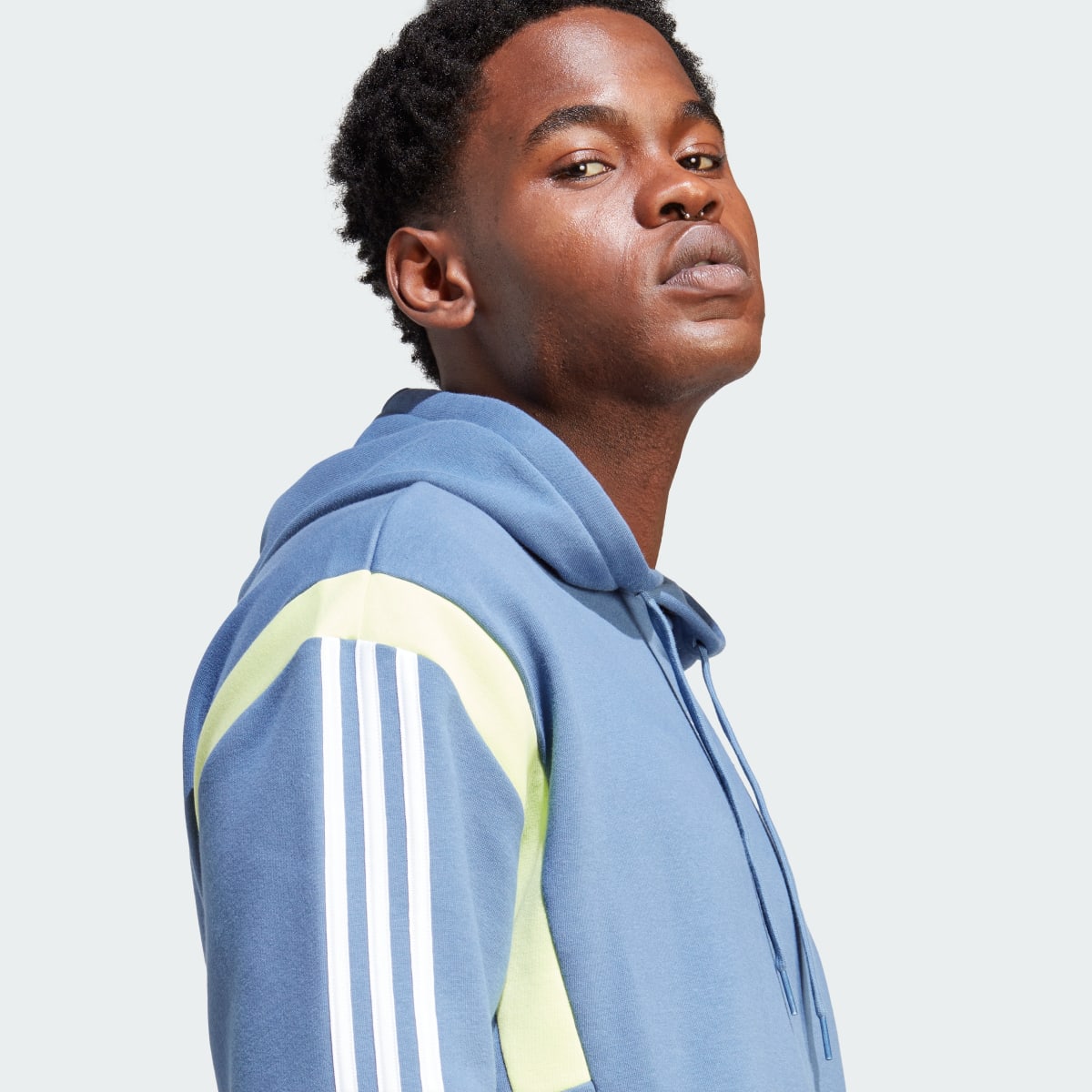 Adidas Bluza Colorblock Hooded. 7