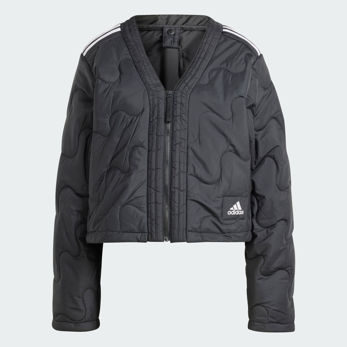 Adidas Nuganic Crop Light Insulation Jacket. 5