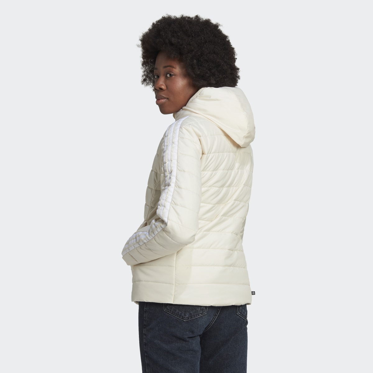 Adidas Hooded Premium Slim Jacket. 4