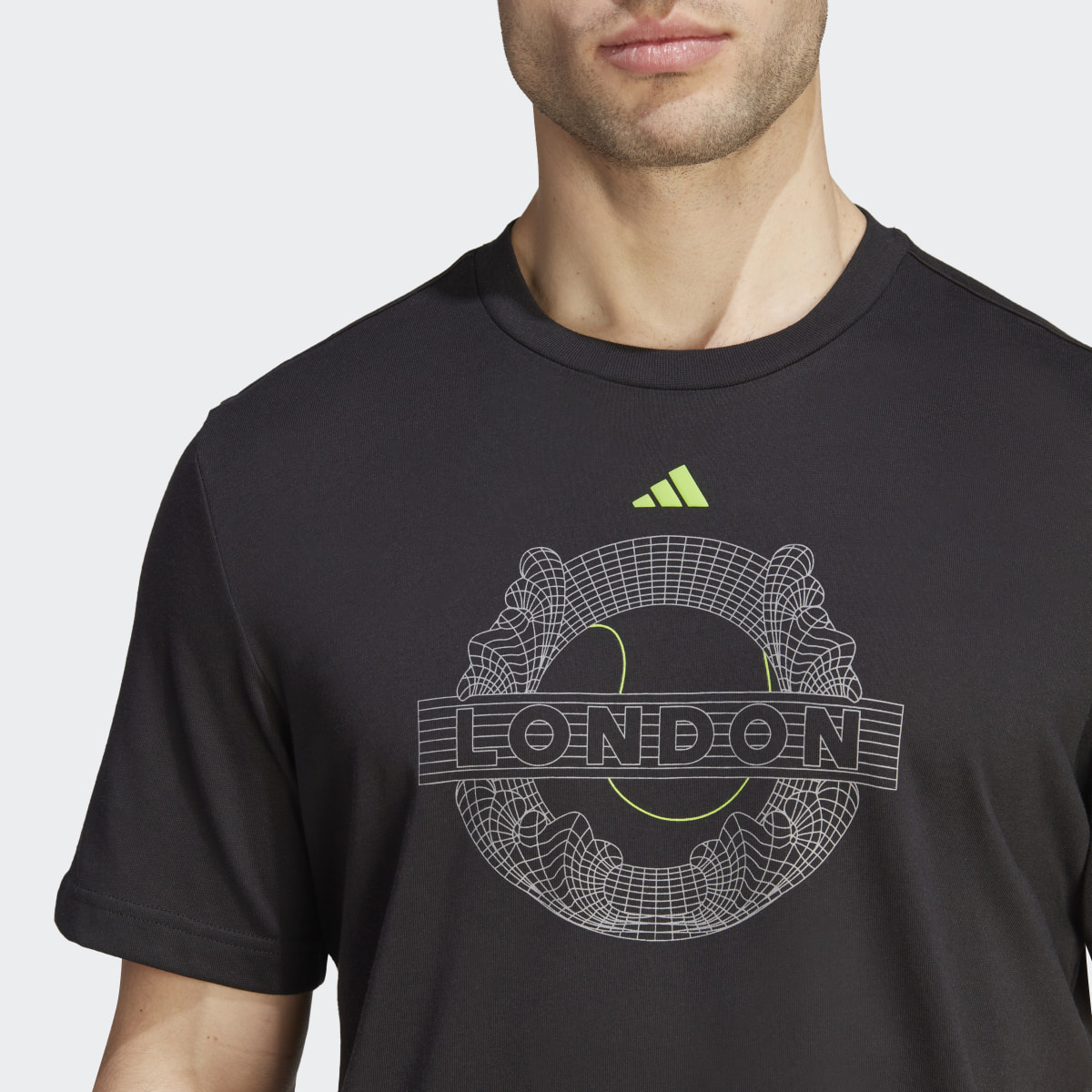 Adidas AEROREADY Tennis Graphic T-Shirt. 6