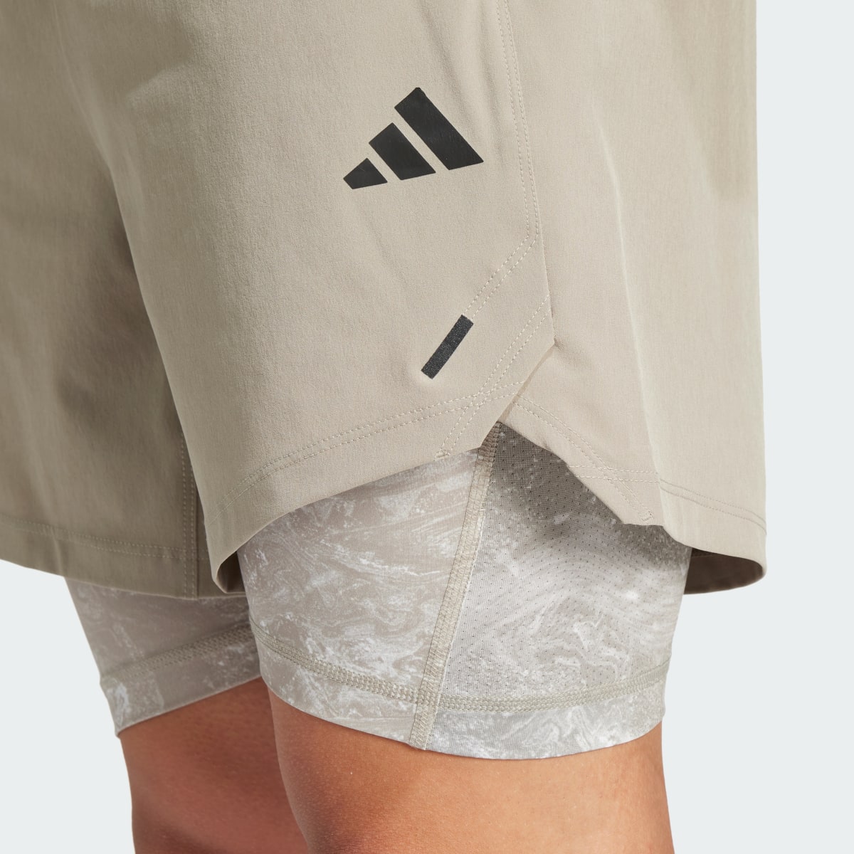 Adidas Power Workout 2-in-1 Shorts. 6