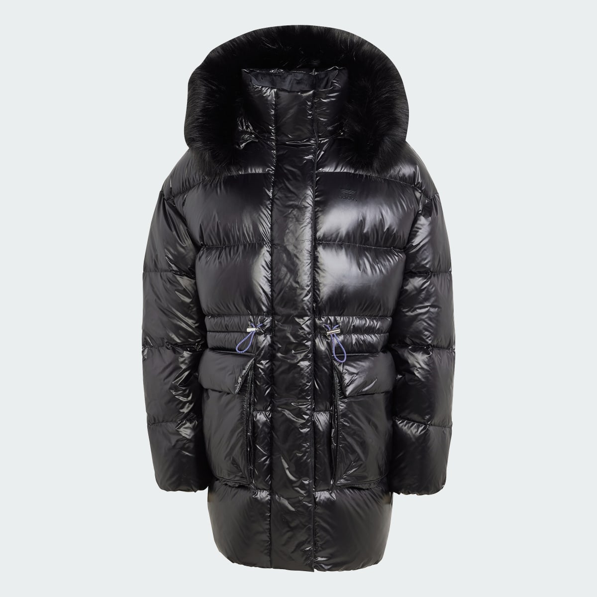 Adidas Puffed Long Fur Jacket. 5