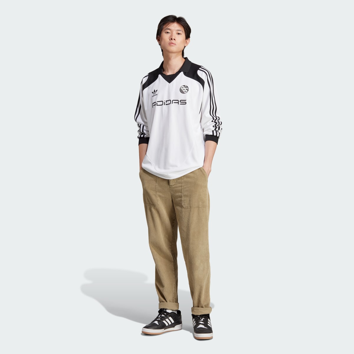 Adidas Camiseta manga larga Oversized. 4