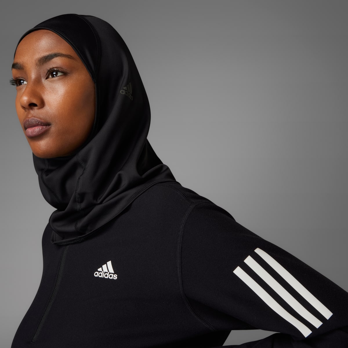 Adidas Hijab sport Run Icons 3 bandes. 10