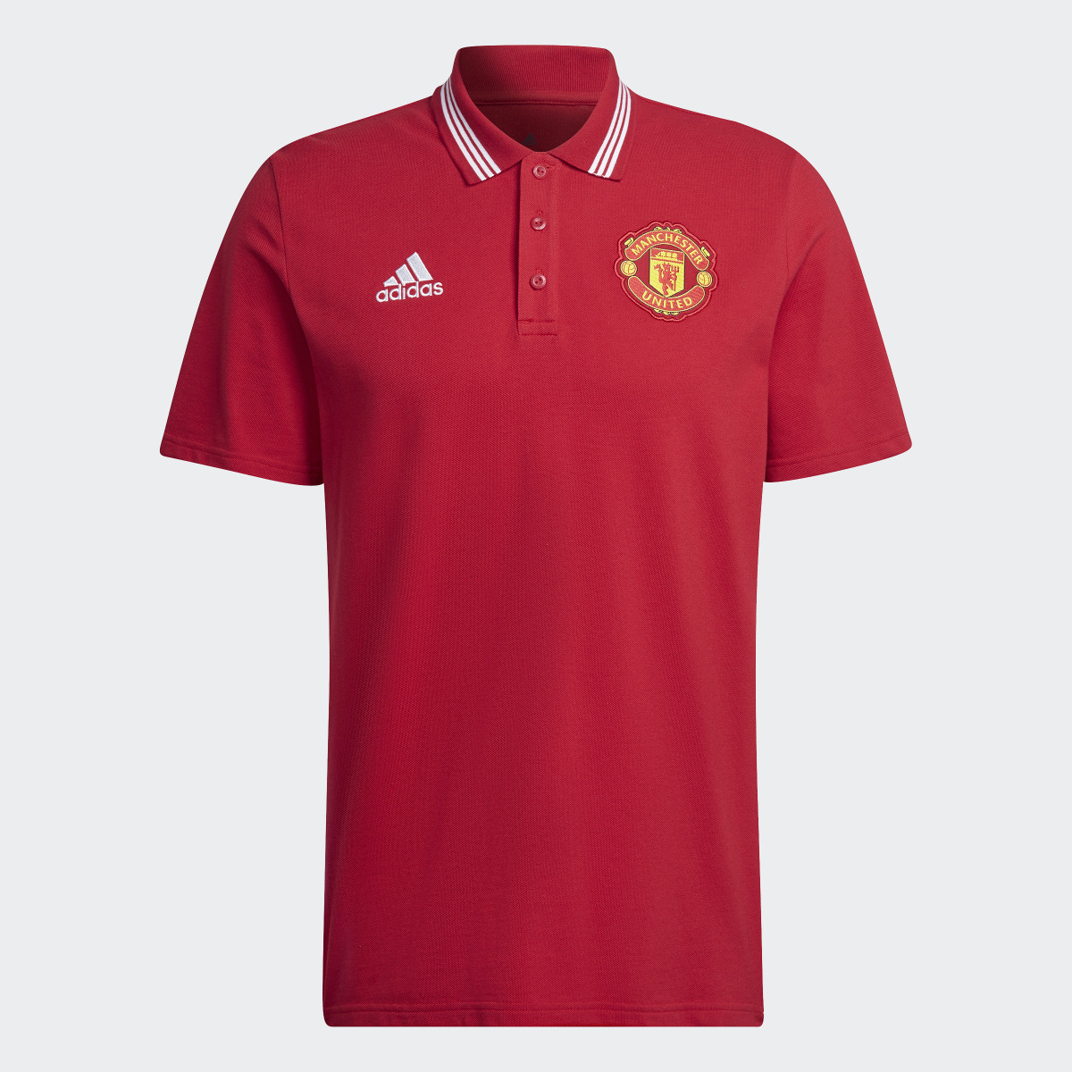 Adidas Manchester United DNA Polo Shirt. 5