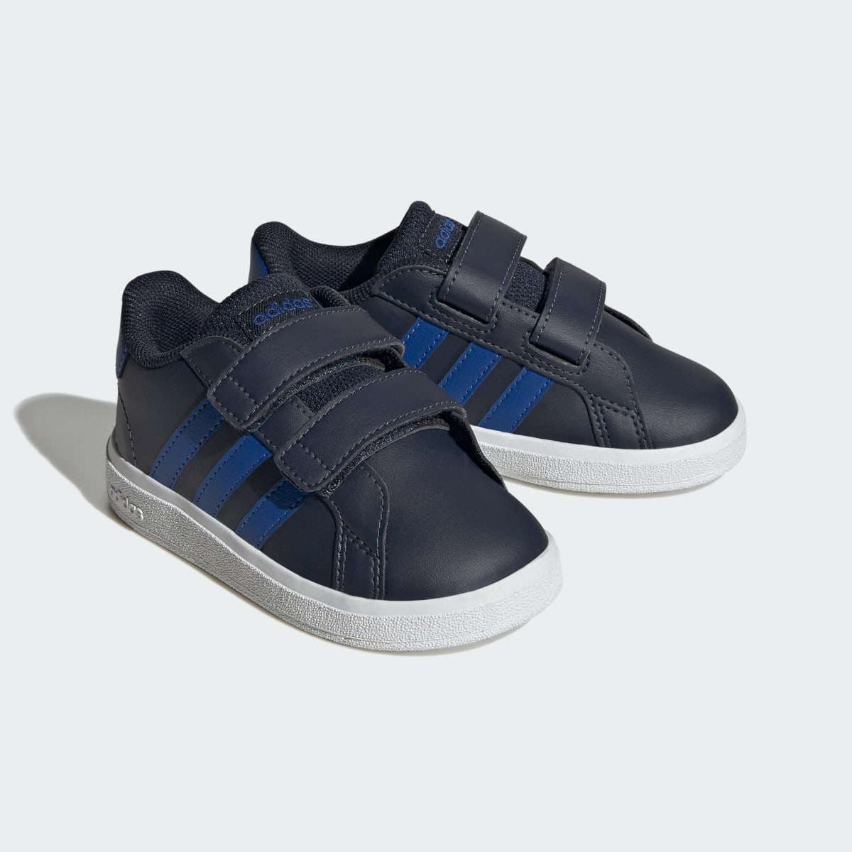 Adidas Grand Court Lifestyle Hook and Loop Shoes. 5