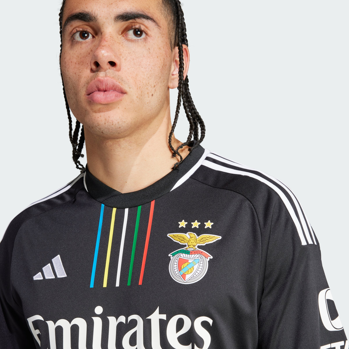 Adidas Camiseta segunda equipación Benfica 23/24. 7