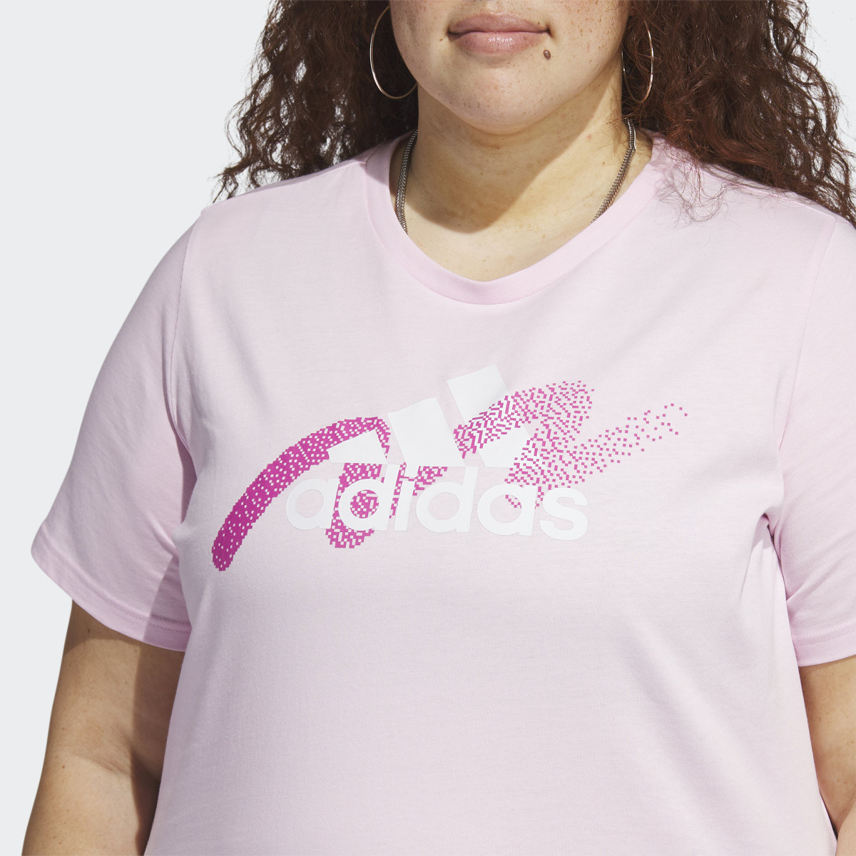 Adidas Playera Estampada Sportswear Two-Tone Digibrush. 6