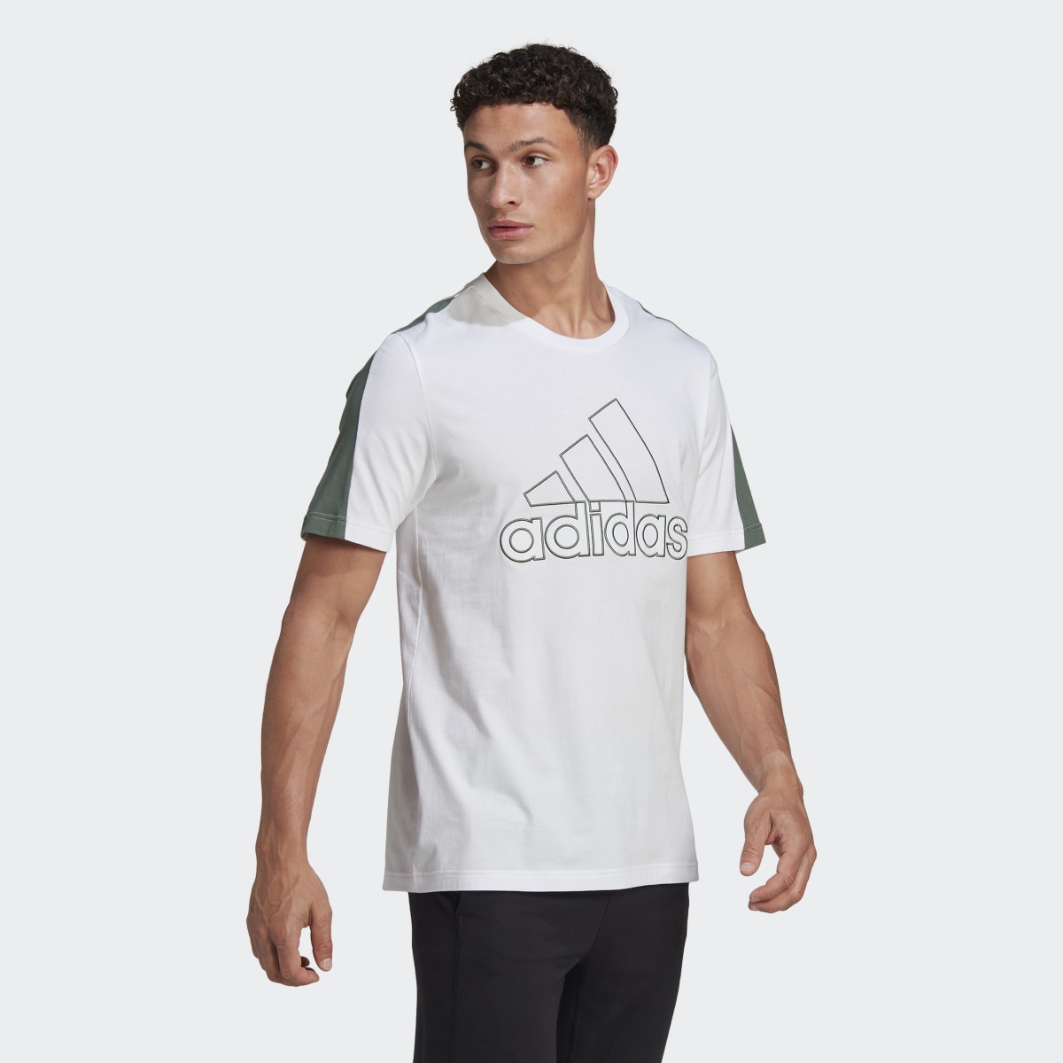 Adidas Future Icons Embroidered Badge of Sport Tee. 4