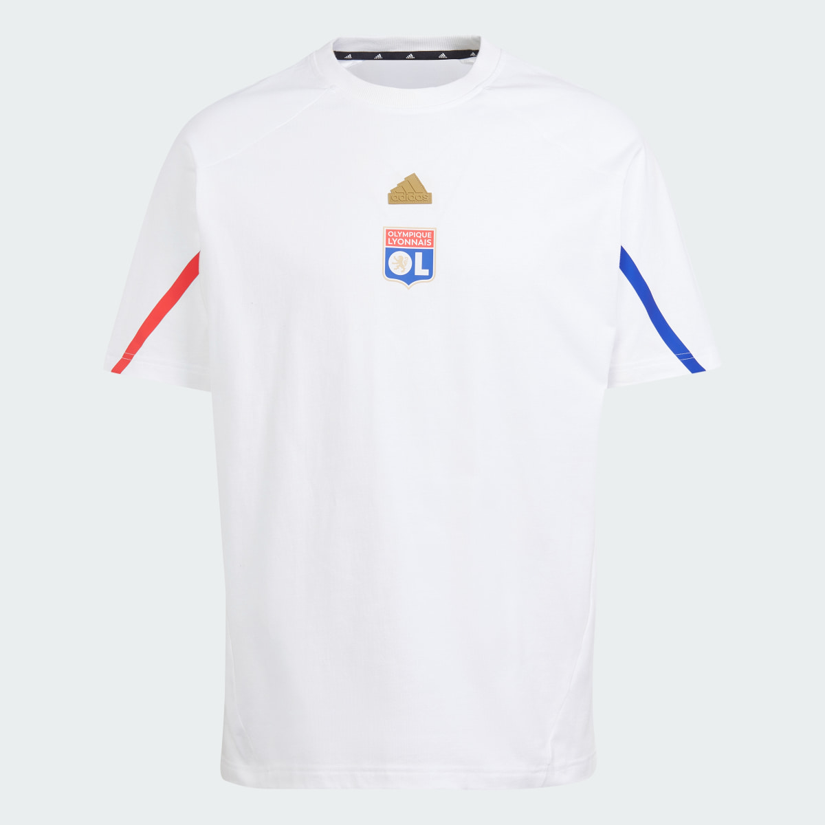 Adidas Olympique Lyonnais Designed for Gameday T-Shirt. 5