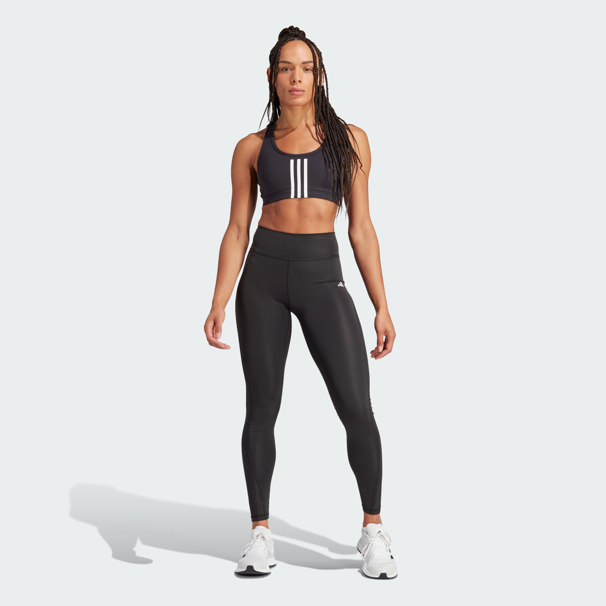 Adidas Legging long mesh Optime. 5