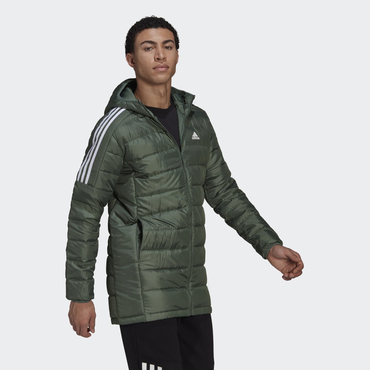 Adidas Parka de Penas Essentials. 4