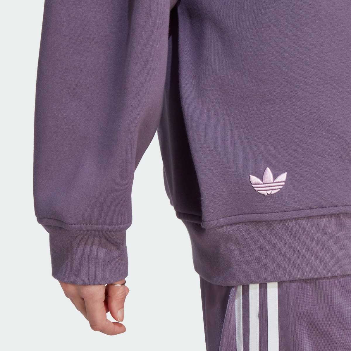 Adidas adicolor Neuclassics Oversized High Neck Sweatshirt. 7