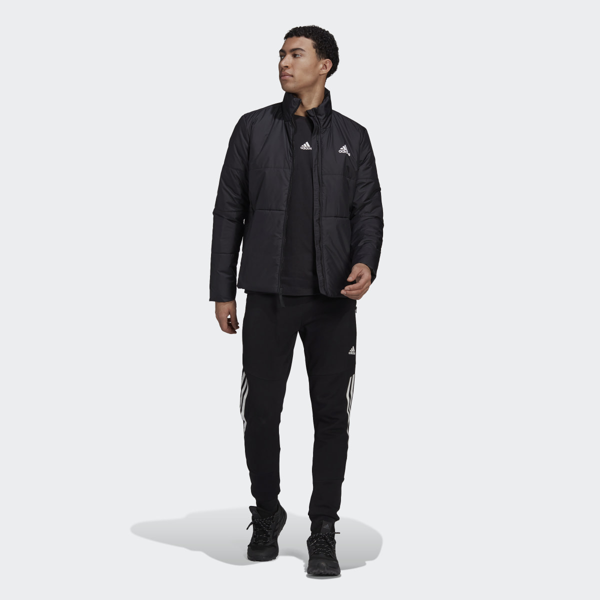 Adidas BSC 3-Stripes Insulated Jacket. 6