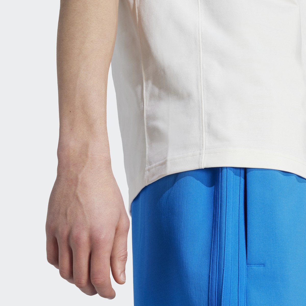 Adidas Blue Version Essentials Short Sleeve T-Shirt. 9