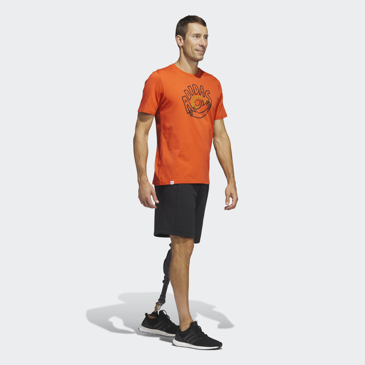 Adidas Change Through Sports Earth Graphic T-Shirt. 4