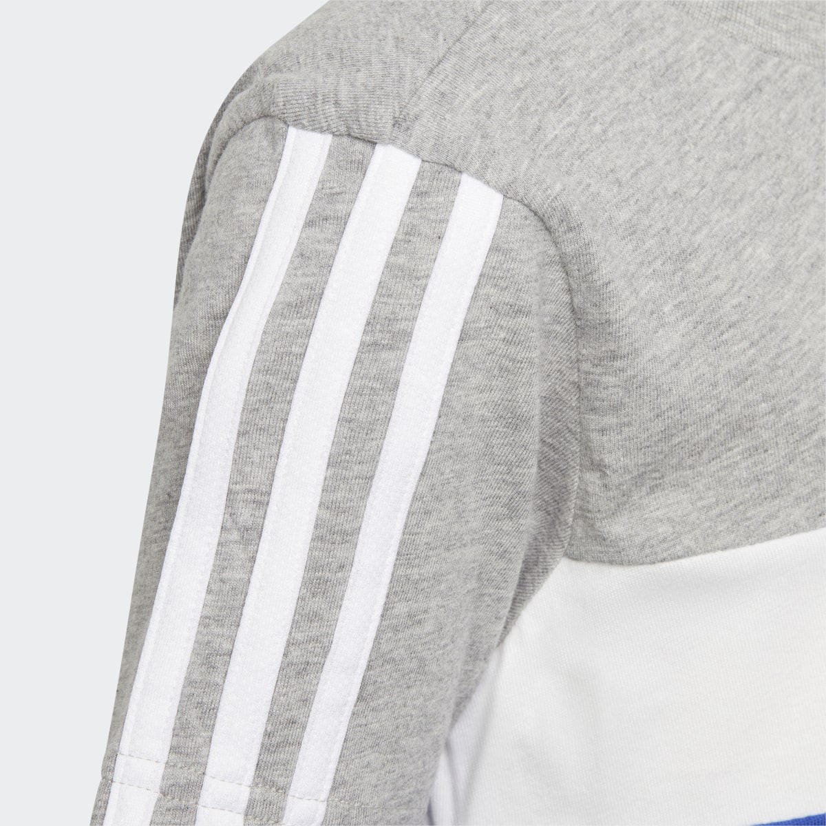 Adidas T-shirt Tiberio 3-Stripes Colorblock Cotton Kids. 4