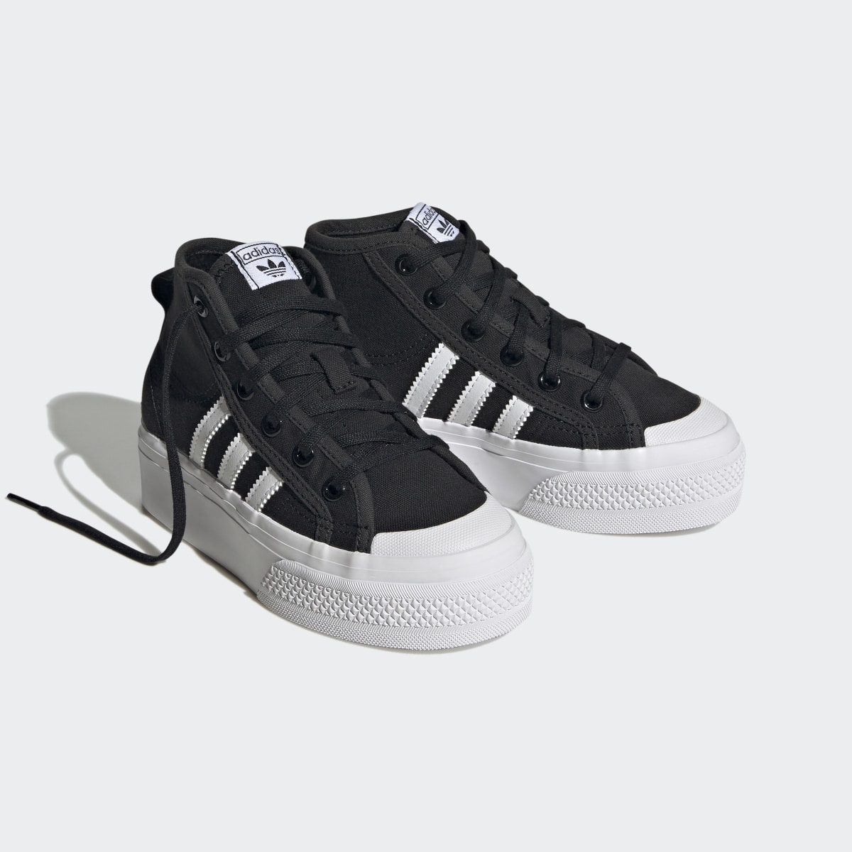 Adidas Nizza Platform Mid Shoes. 5