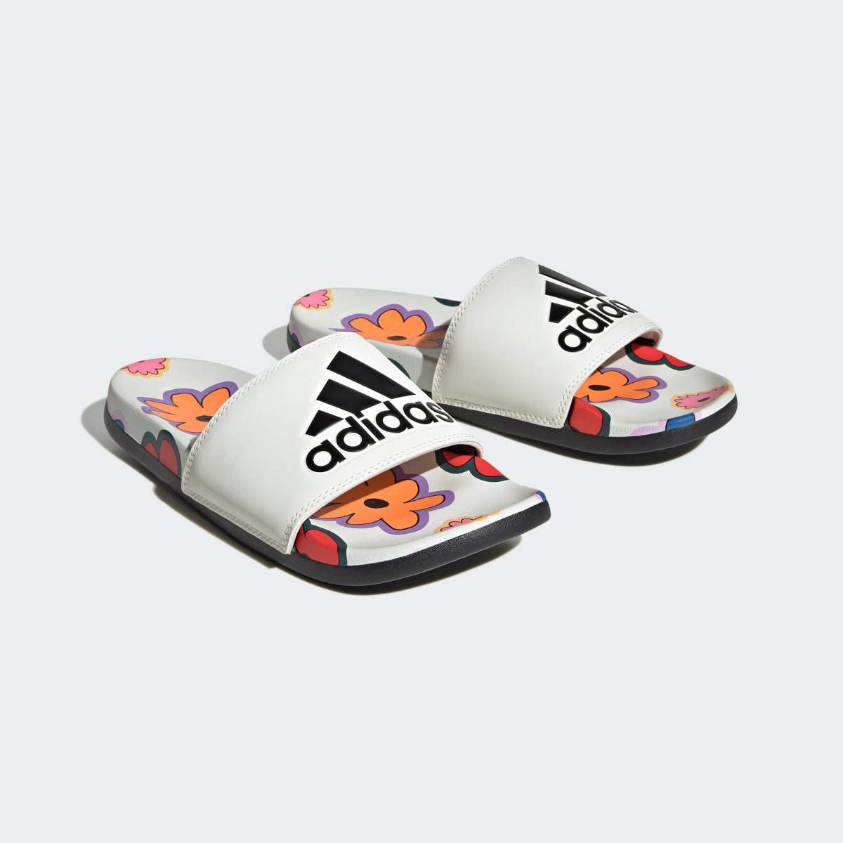 Adidas Adilette Comfort Slides. 8