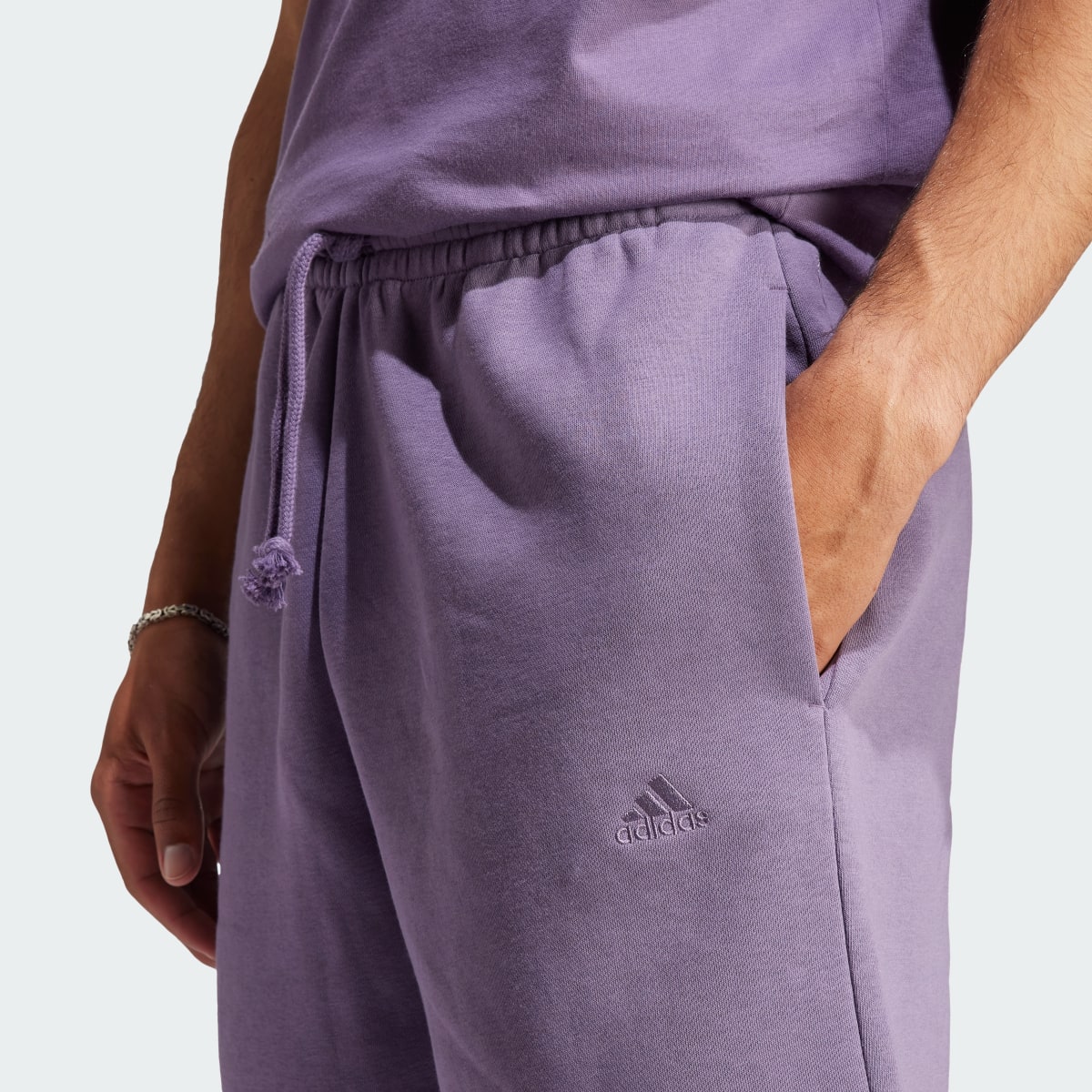 Adidas All SZN Fleece Shorts. 5
