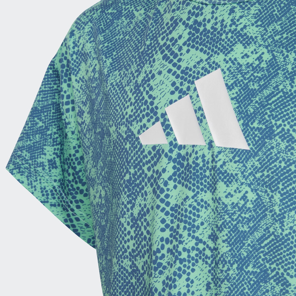 Adidas AEROREADY Animal-Print Tee. 4