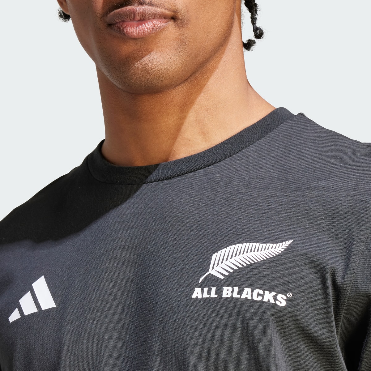 Adidas All Blacks Rugby Cotton Tee. 7