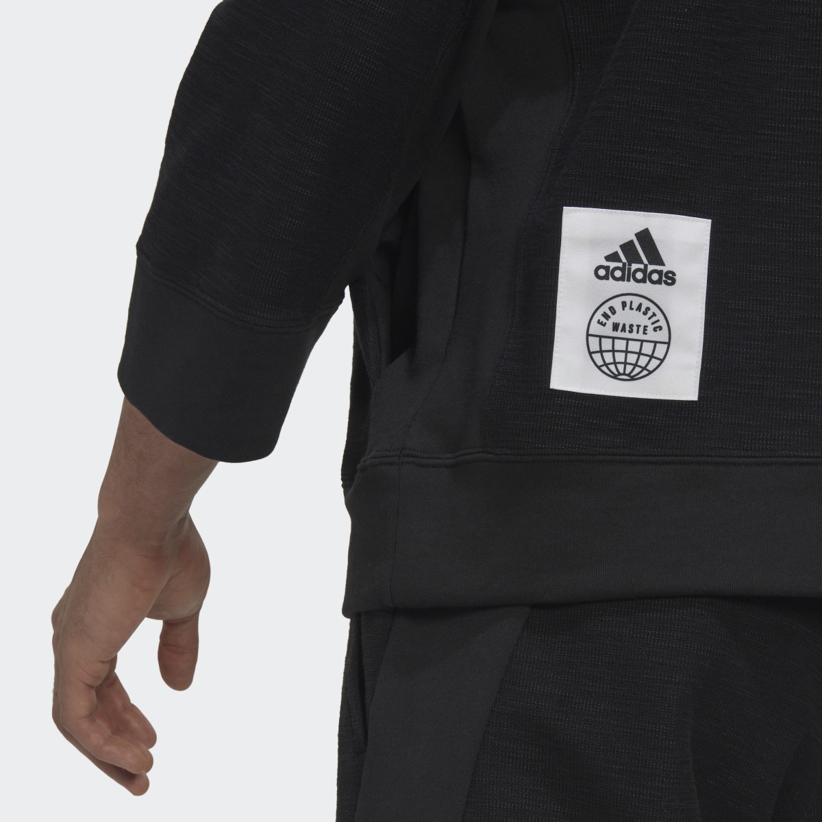 Adidas Reversed French Terry Hoodie (Gender Neutral). 10