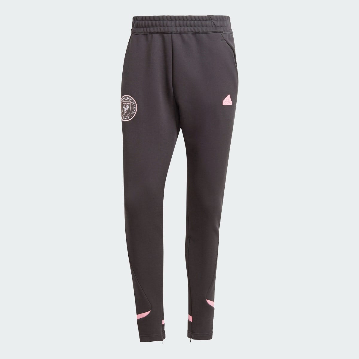 Adidas Inter Miami CF Designed for Gameday Travel Tracksuit Bottoms. 5