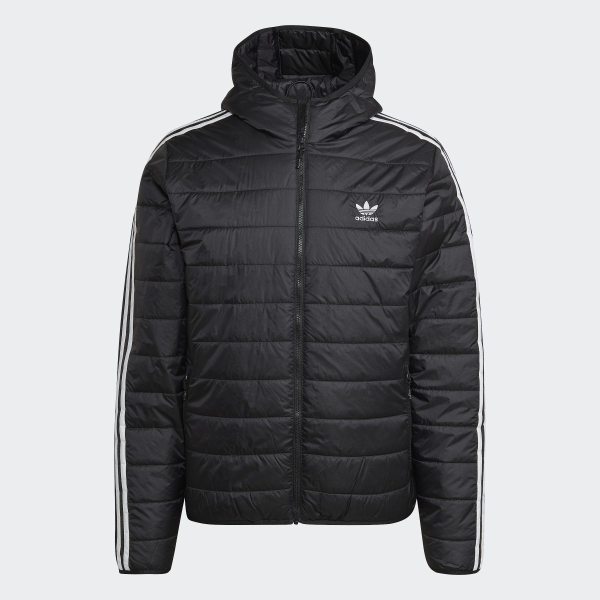 Adidas Chaqueta acolchada con capucha Puffer. 5