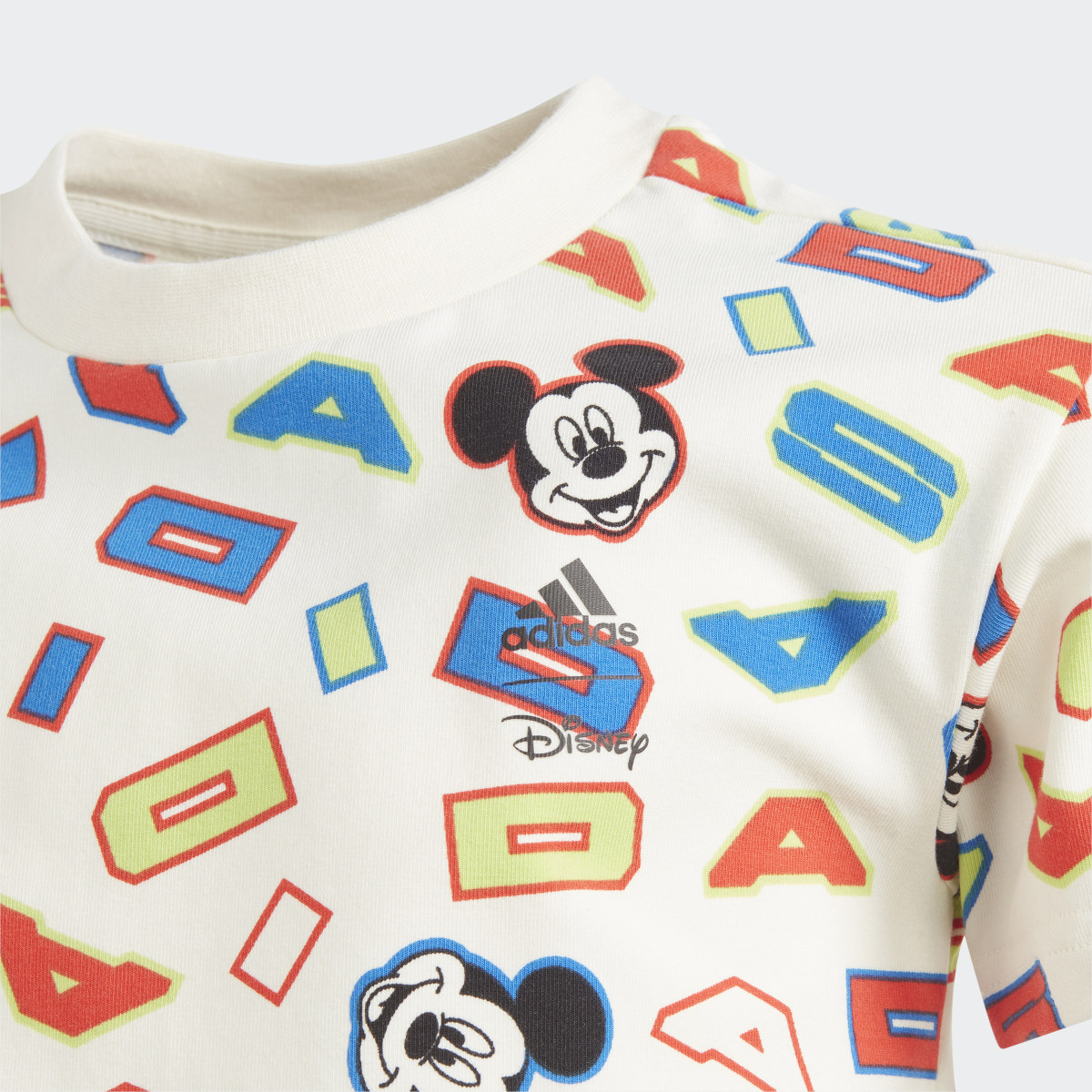 Adidas Conjunto camiseta y pantalón corto adidas x Disney Mickey Mouse. 7