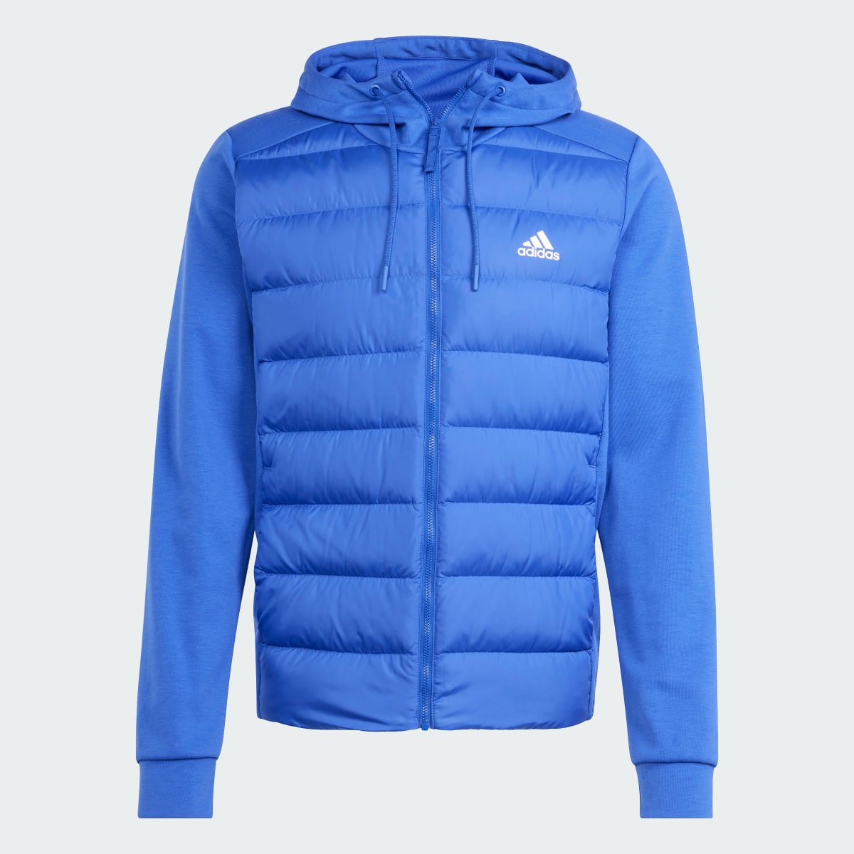 Adidas Essentials Hybrid Down Hooded Jacket. 5