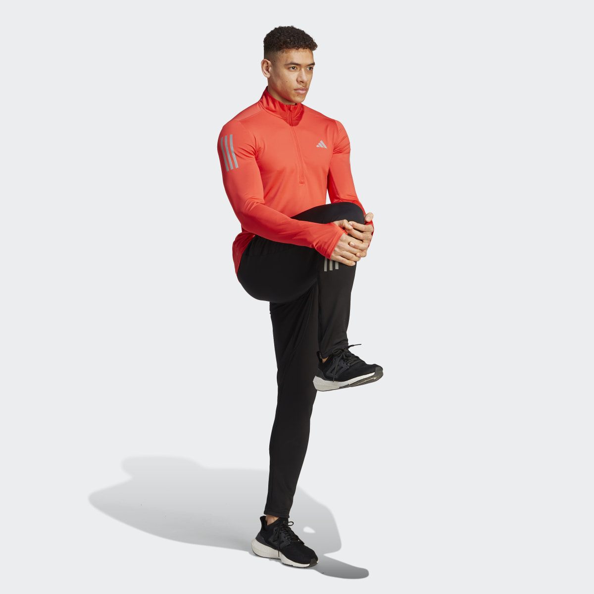 Adidas Own the Run 1/4 Zip Long Sleeve Sweatshirt. 4