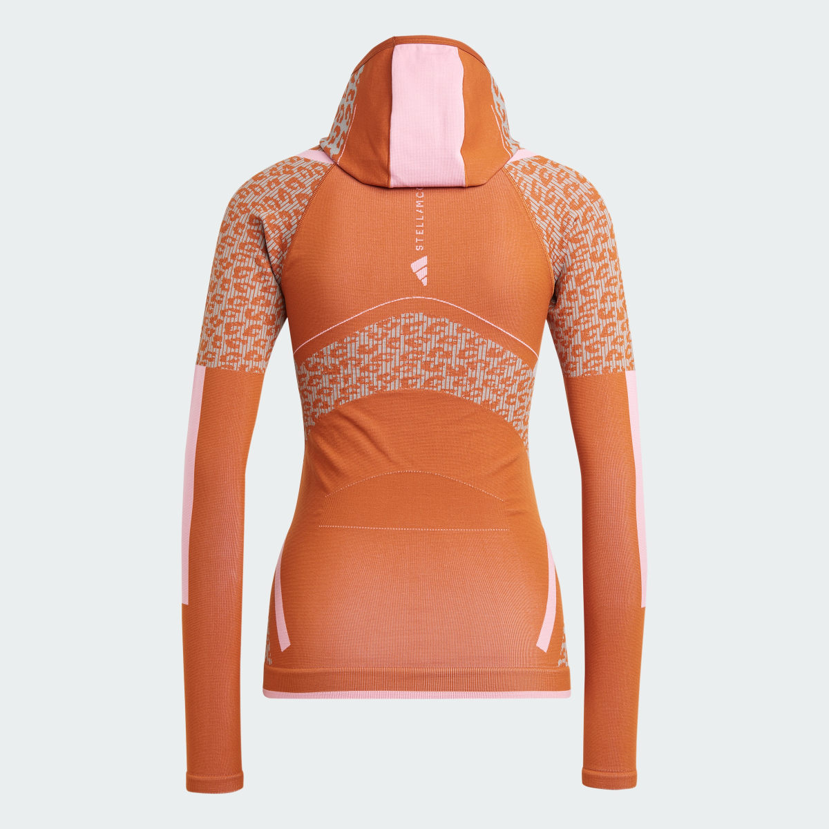 Adidas by Stella McCartney TrueStrength Seamless Yoga Hooded Long Sleeve Top. 6