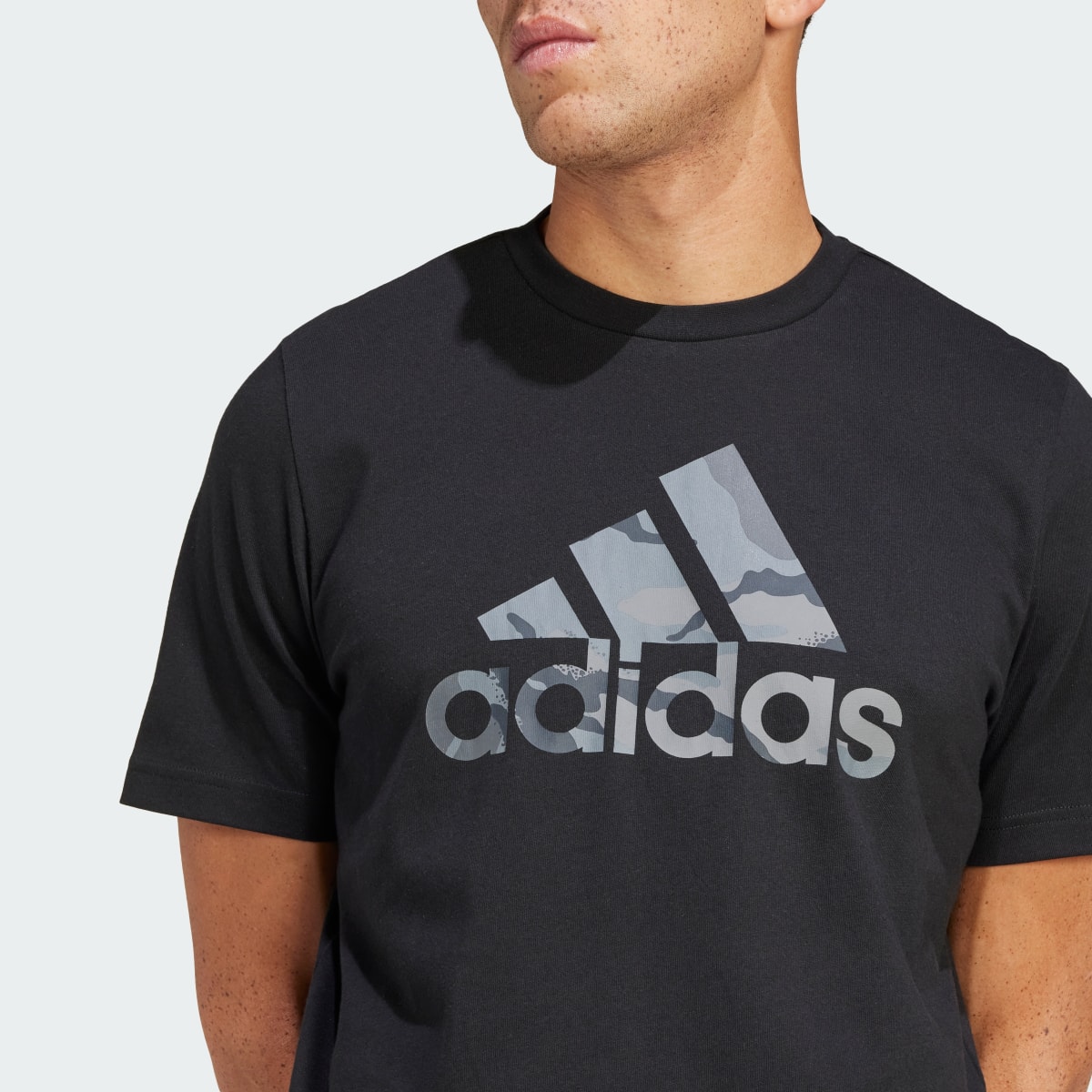 Adidas Camo Badge of Sport Graphic T-Shirt. 6