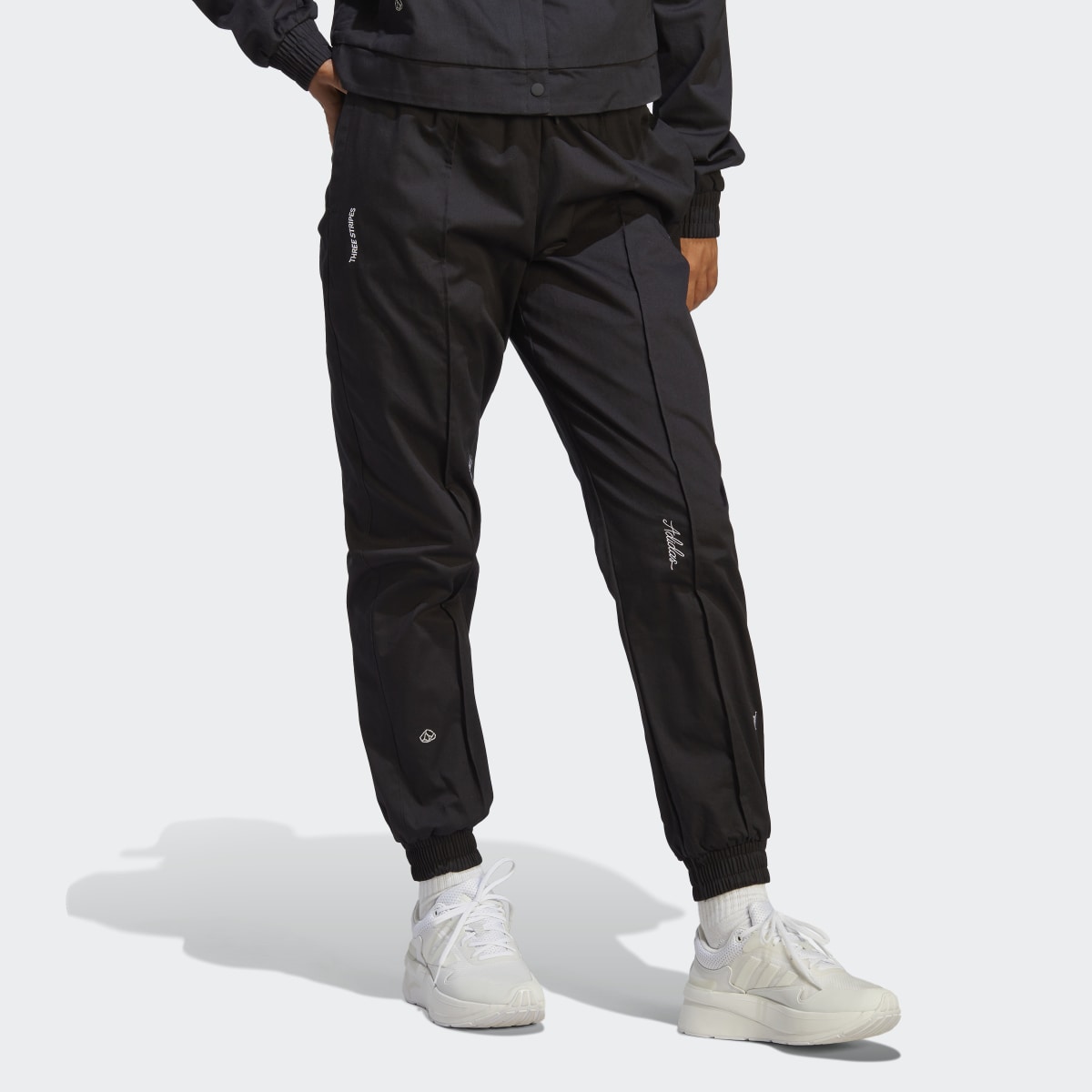 Adidas Pantalon ample avec graphismes inspirés des cristaux de guérison. 4