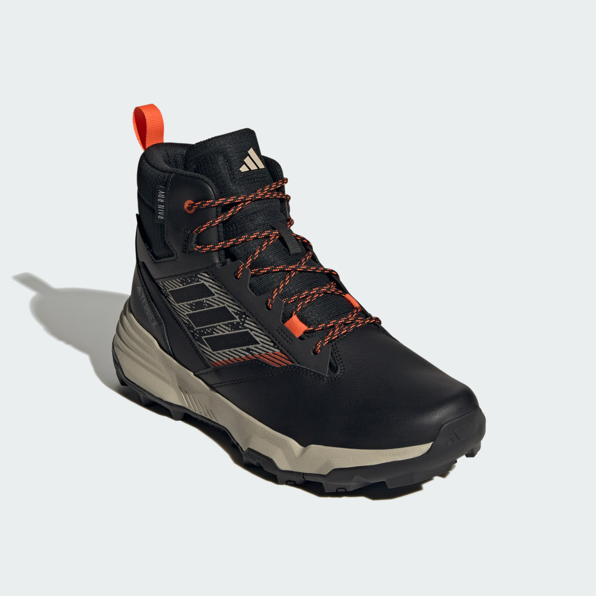 Adidas Unity Leather Mid RAIN.RDY Hiking Shoes. 5